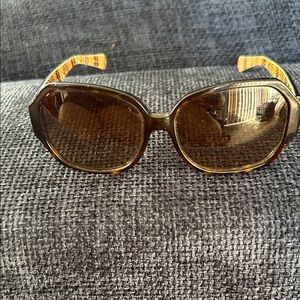Coach Tortoise Shell Sunglasses